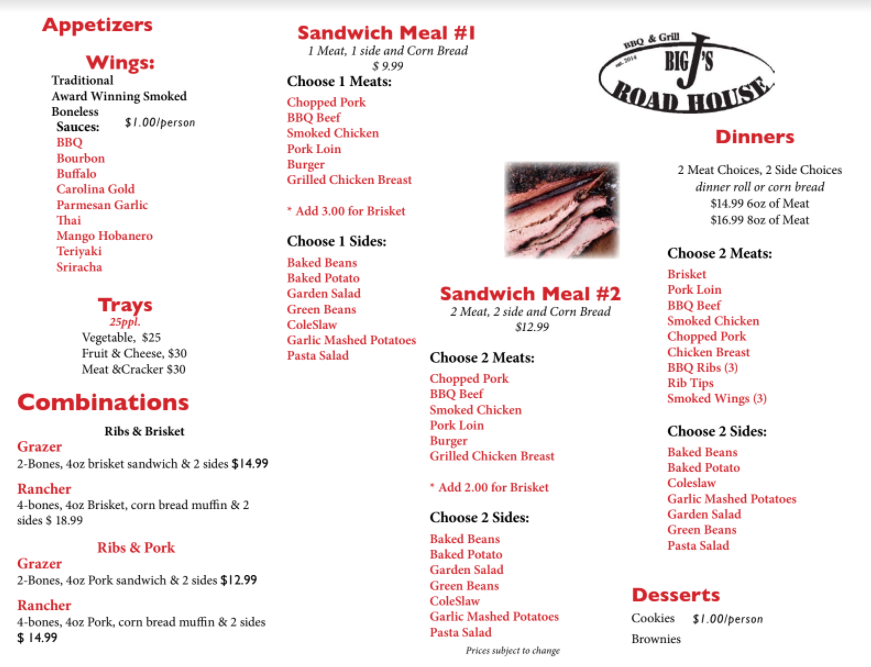 Event Catering & Catering Services Humboldt & Harrisburg, SD Big J